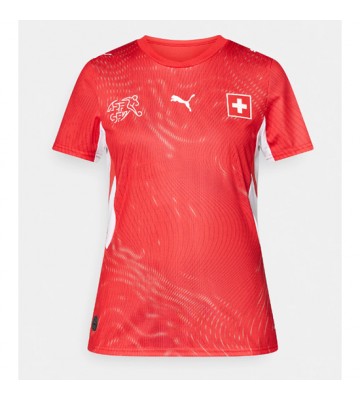 Schweiz Replika Hemmatröja Damer VM 2026 Kortärmad